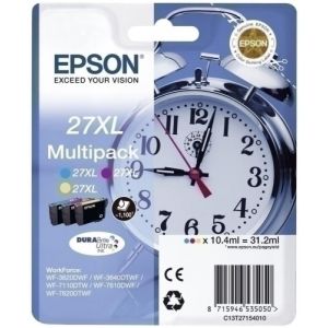 Imagen CART.IJ.EPSON T271540 Nº27XL MULTIPACK