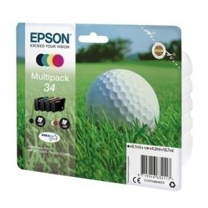 Imagen CART.IJ.EPSON T346640 Nº34 MULTIPACK