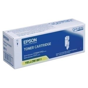 Imagen TONER EPSON S050611 AMARILLO (1.400 PAG)