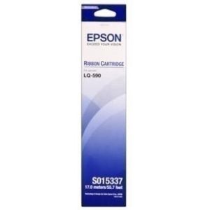 Imagen CINTA MATR.EPSON S015337 LQ-590 NEGRA