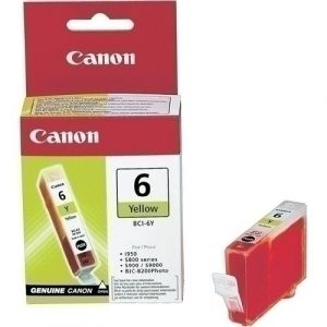 Imagen CART.IJ.CANON BCI-6Y AMARILLO