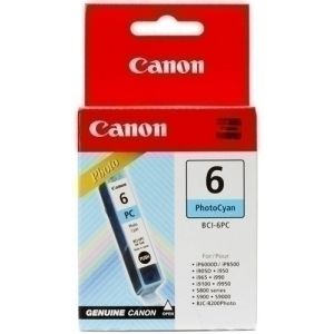 Imagen CART.IJ.CANON BCI-6PC CIAN FOTO