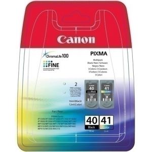 Imagen CART.IJ.CANON PG40-CL41 MULTIPACK