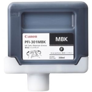 Imagen CART.IJ.CANON PFI-301MBK NEGRO MATE