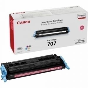 Imagen TONER CANON CRG707M MAGENTA (2.000 PÁG.)