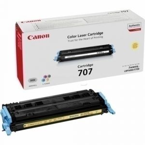 Imagen TONER CANON CRG707Y AMARILLO (2.000 PÁG.