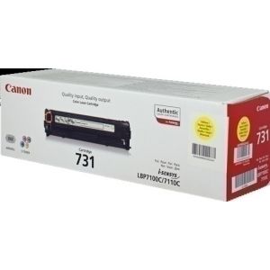 Imagen TONER CANON 731Y AMARILLO