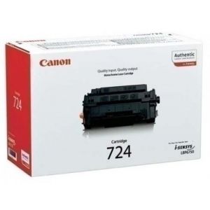 Imagen TONER CANON CRG-724 NEGRO (6.000 PAG.)