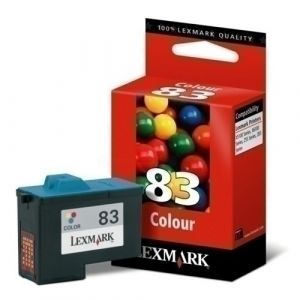 Imagen CART.IJ.LEXMARK 18LX042E Nº83 PLUS COLOR