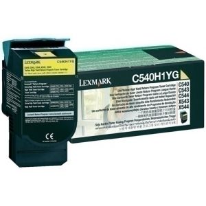 Imagen TONER LEXMARK C540H1YG AMARILLO