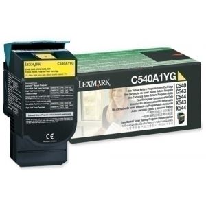 Imagen TONER LEXMARK C540A1YG AMARILLO