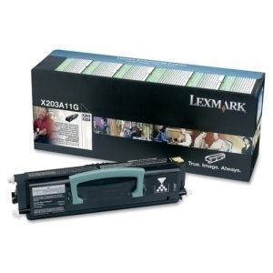 Imagen TONER LEXMARK X203A11G NEGRO 2.500 PAG