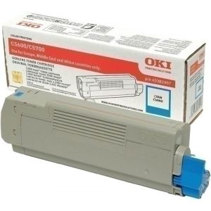 Imagen TONER OKI C5600/5700 CIAN TYPE C8