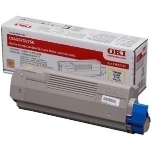 Imagen TONER OKI 43872305 AMARILLO TYPE C11