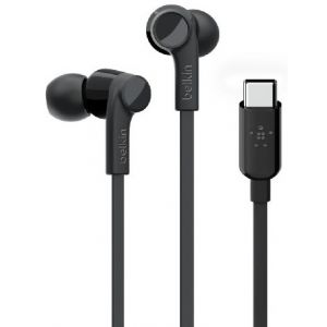 Auriculares Belkin Boton Usb-C Negro