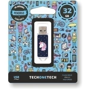 MEMORIA USB 32GB TECHONE UNICORNIO DREAM