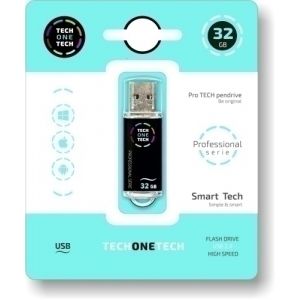 Imagen MEMORIA USB 32GB PRO TECH BLACK