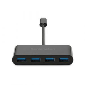 Hub Usb Kensington 4 Puertos Usb-C Y Cargador (Ch1200)