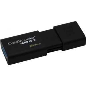 Imagen MEMORIA USB 64GB KINGSTON DT100G3