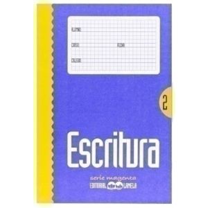 Imagen CUADERNO LAMELA ESCRITURA Magenta  2