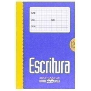 Imagen CUADERNO LAMELA ESCRITURA Magenta 12