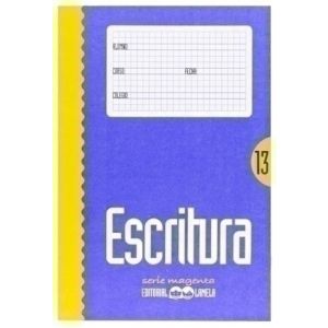 Imagen CUADERNO LAMELA ESCRITURA Magenta 13