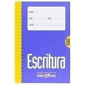 Imagen CUADERNO LAMELA ESCRITURA Magenta 19