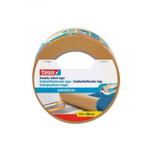 CINTA ADHESIVA TESA DOBLE CARA UNIVERSAL 25m X 50mm