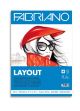 Bloc Dibujo Fabriano Layout A3 75G