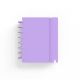 Bloc Carchivo Ingeniox Pastel Tapa Pp Foam A5 80H 100G Cuadric.5X5 Malva