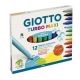 ROTUL.GIOTTO TURBO MAXI ESTUCHE 12