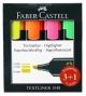 Imagen ROTUL.FLUOR FABER CASTELL  PACK 3+1