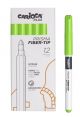 Rotulador Fibra Carioca Plus Caja De 12 Verde Claro