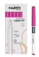 Rotulador Fibra Carioca Plus Caja De 12 Fucsia
