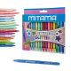 Rotulador Fibra Mitama Purpurina Estuche De 16