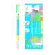 Marcador Fluor Mitama Doble Punta Pastel Estuche De 4