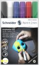 Marcador Acrylic Schneider Paint-It 310 Conico (2 Mm) Estuche De 6