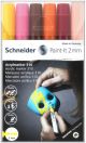 Marcador Acrylic Schneider Paint-It 310 Conico (2 Mm) Estuche De 6