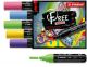 Marcador Acrylic Stabilo Free T800C Arty Line 4-10 Mm Set Seaside Estuche De 5 (Violeta, Amarillo, Verde Claro, Azul Cobalto Y Rosa)