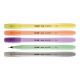 Rotulador  Milan Sway Fineliner Pastel 0.4 Mm Estuche De 5