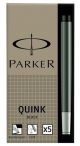 Imagen TINTA ESTILOG.PARKER 5 CART.NEGRO