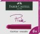 Imagen TINTA ESTILOG.FABER CAJA 6 CART.ROSA