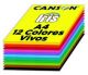 Cartulina A4 Iris 185G Colores Vivos Paquete De 120