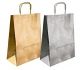 BOLSA PAPEL KRAFT LISO 27x37 ORO P/50