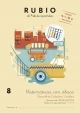 CUADERNO RUBIO A4 MATEMATICAS ABACO 8