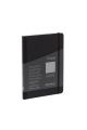 Cuaderno Fabriano Ecoqua Plus Tela A5 80Hj. 90Gr. Puntos Dots Negro