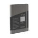 Cuaderno Fabriano Ecoqua Plus Tela A5 80Hj. 90Gr. Liso Antracita