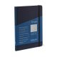 Cuaderno Fabriano Ecoqua Plus Tela A5 80Hj. 90Gr. Liso Azul Oscuro