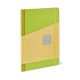 Cuaderno Fabriano Ecoqua Plus Tela A5 80Hj. 90Gr. Liso Lima