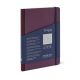 Cuaderno Fabriano Ecoqua Plus Tela A5 80Hj. 90Gr. Liso Vino